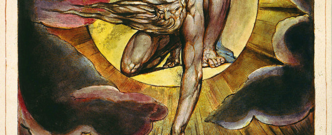William Blake Ancient of Days Religion Painting